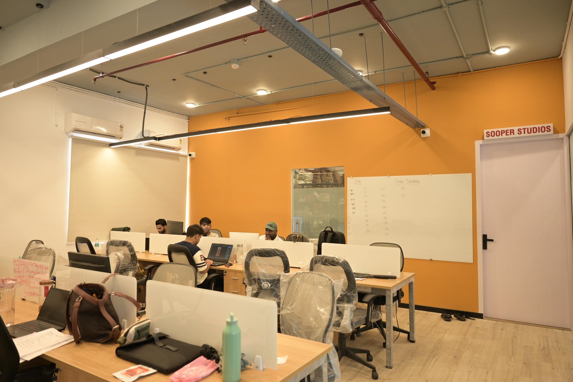 Sooper Studios entrance inside the Sooper Creatives workspace in Sector 62 Noida