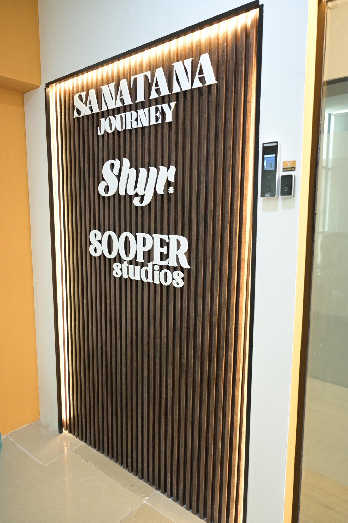 Sooper Studios entrance signage