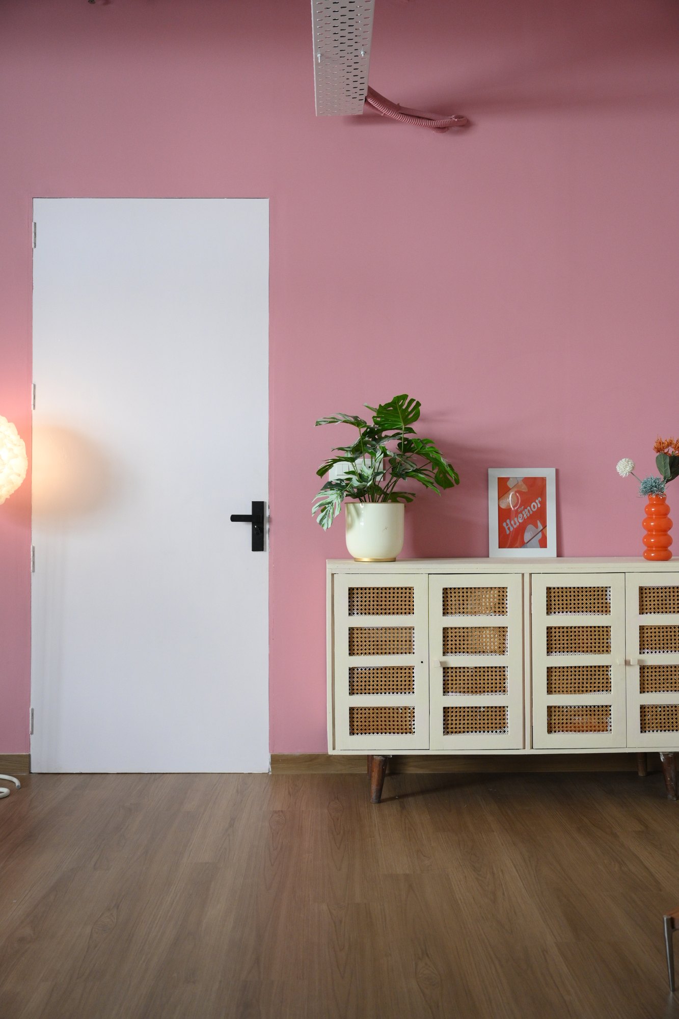 Blush wall and doorway set
