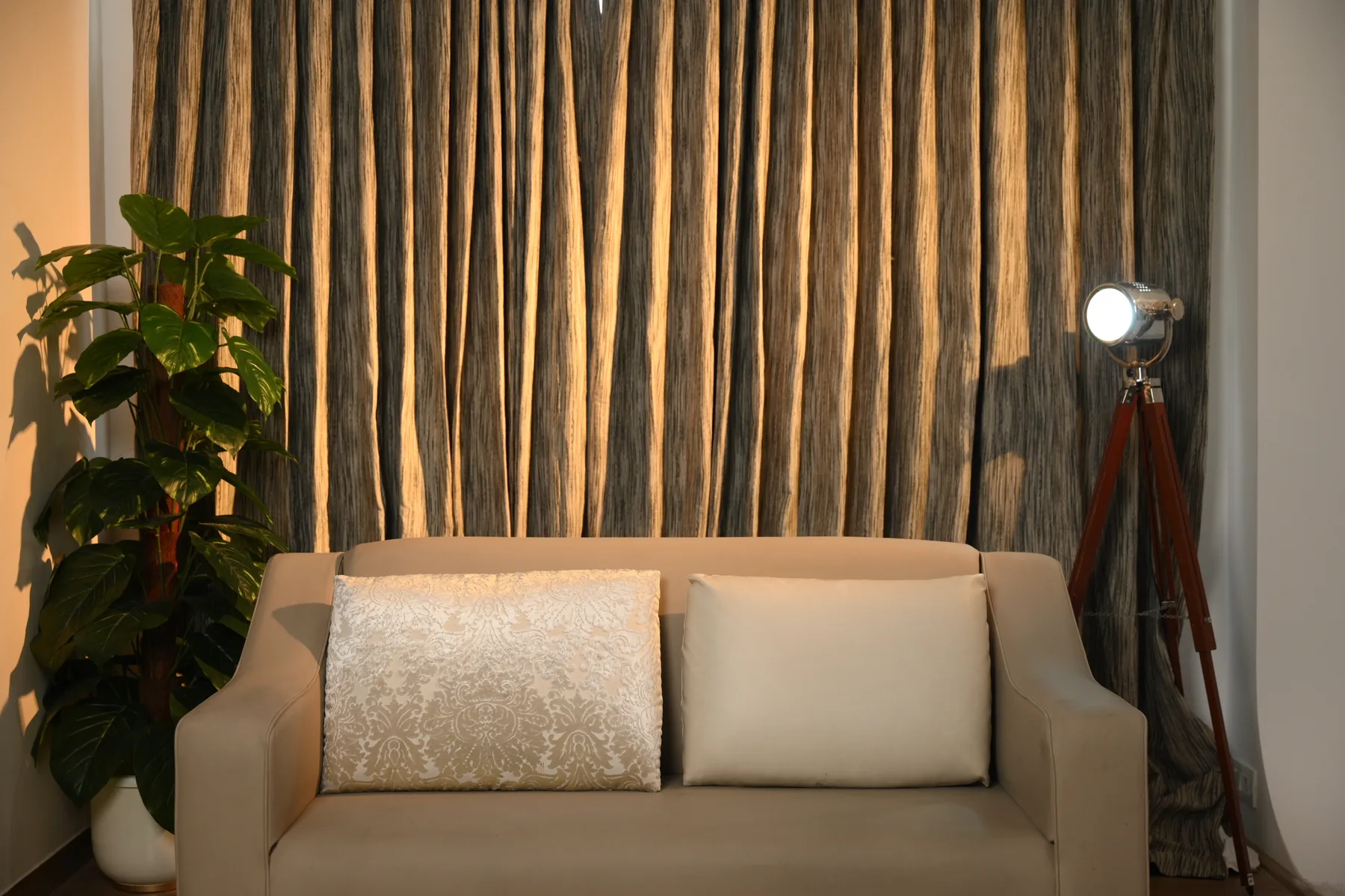 Warm lounge and creator set at Sooper Studios in Sector 62 Noida